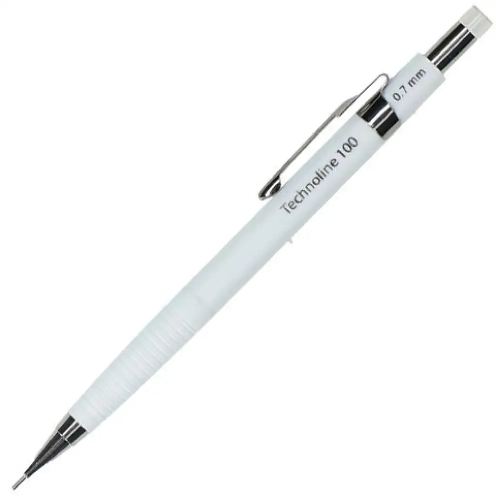 imagen de Spirit: Technoline 100 lápiz mecánico 0,7mm blanco 1