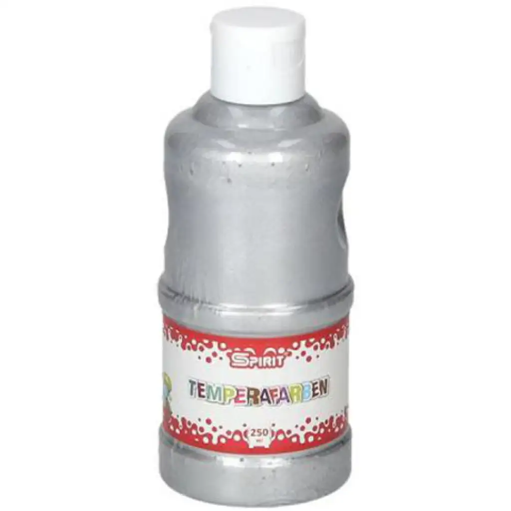 imagen de Spirit: Témpera color plata 250ml 1