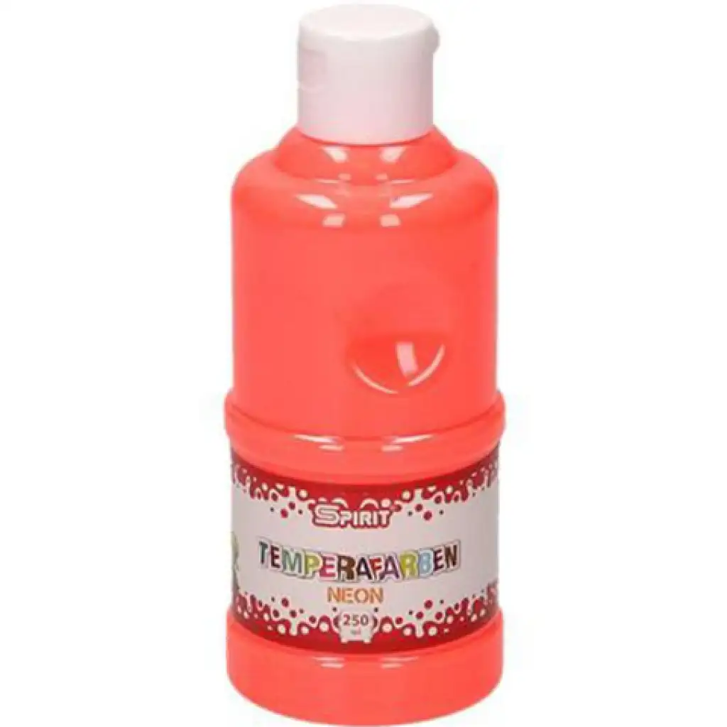 imagen de Spirit: Témpera de color naranja neón 250ml 1