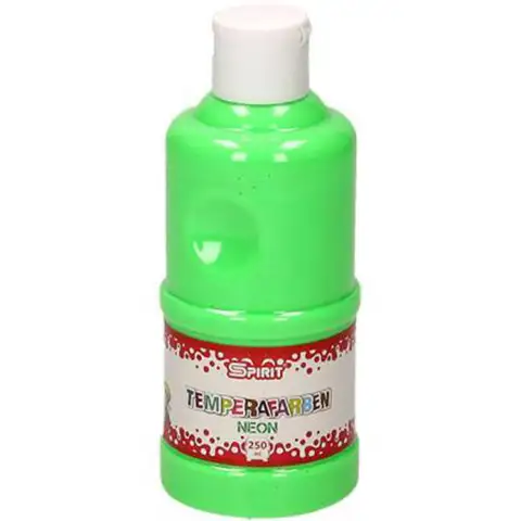 imagen de Spirit: Témpera de color verde neón 250ml 1