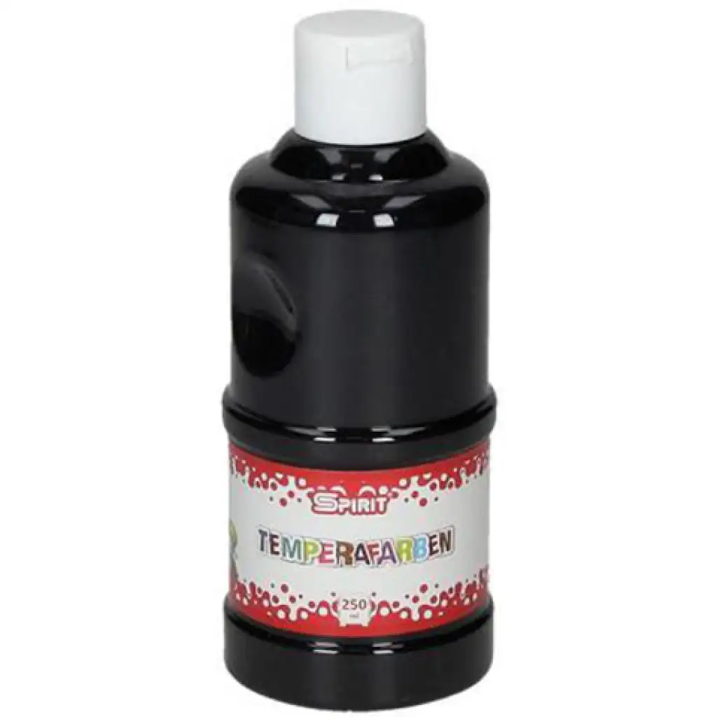 imagen de Spirit: Témpera negra 250ml 1