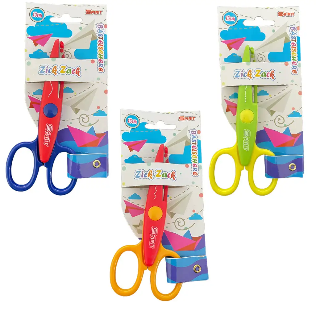 imagen de Spirit: Tijeras de zig-zag de 13 cm en varias versiones 1