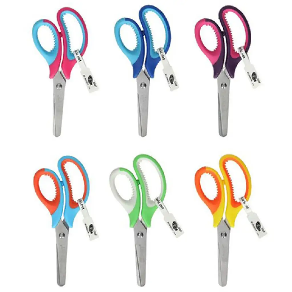 imagen de Spirit: Tijeras ergonómicas con mango suave en varios colores 1ud 2