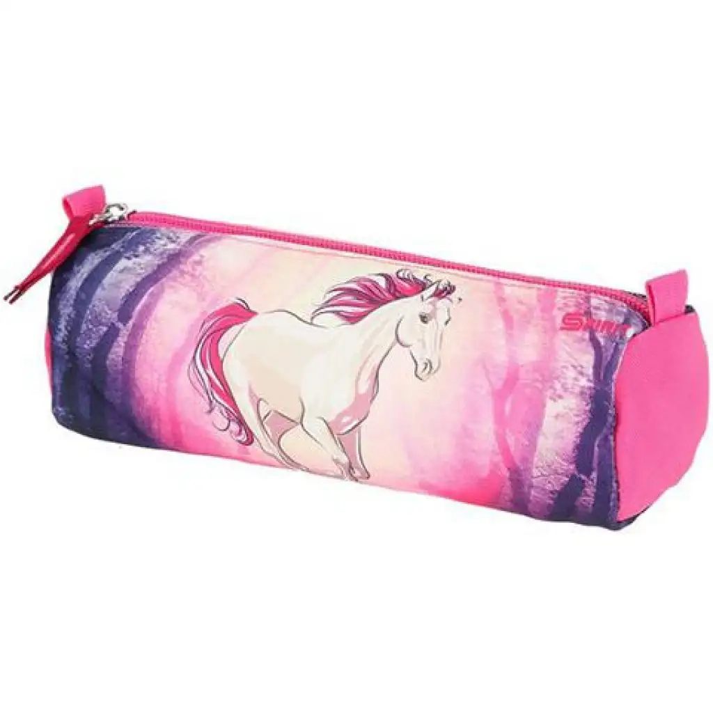 imagen de Spirit: Unicornio mágico 3D con diseño ergonómico set de mochila escolar de 5 piezas con luz LED 34x22x41cm 4