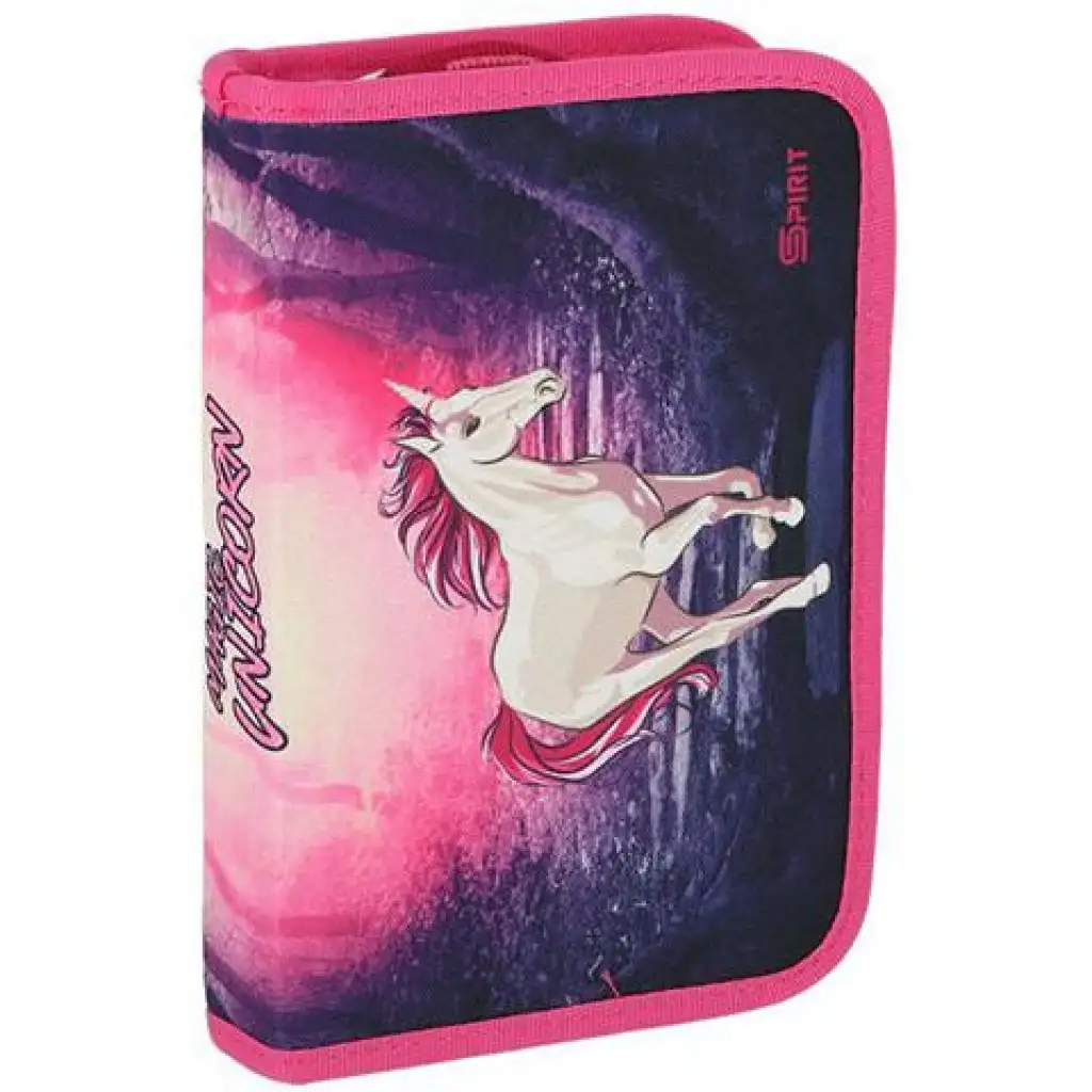 imagen de Spirit: Unicornio mágico 3D con diseño ergonómico set de mochila escolar de 5 piezas con luz LED 34x22x41cm 6