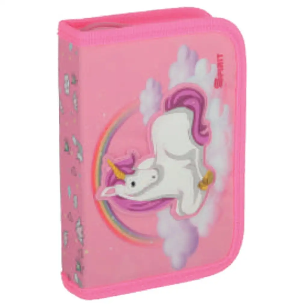 imagen de Spirit: Unicornio mágico 3D con diseño, estuche de lápices desplegable de 60 unidades 1