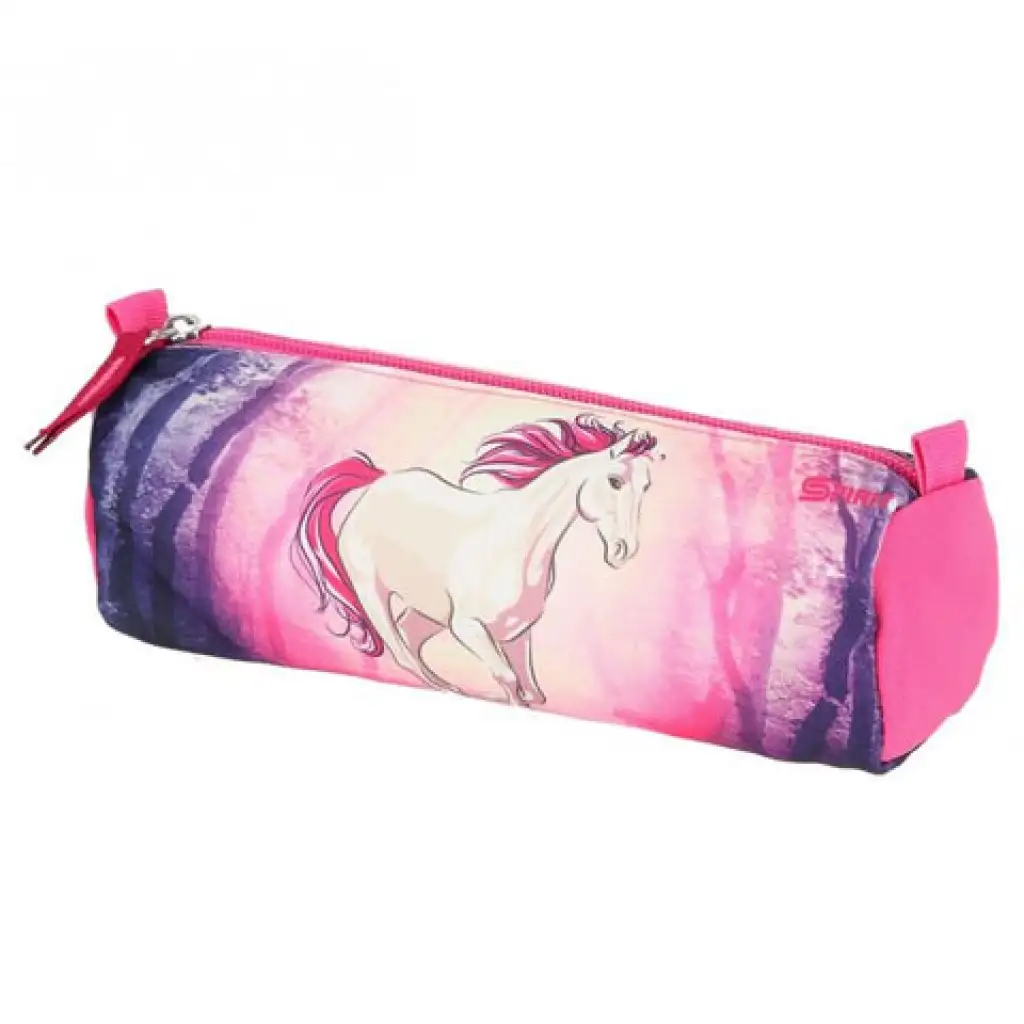 imagen de Spirit: Unicornio mágico set de mochila escolar de 5 piezas con accesorios y luz LED 5