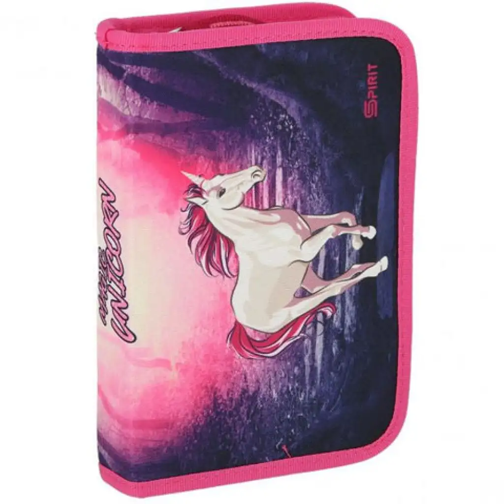 imagen de Spirit: Unicornio mágico set de mochila escolar de 5 piezas con accesorios y luz LED 7