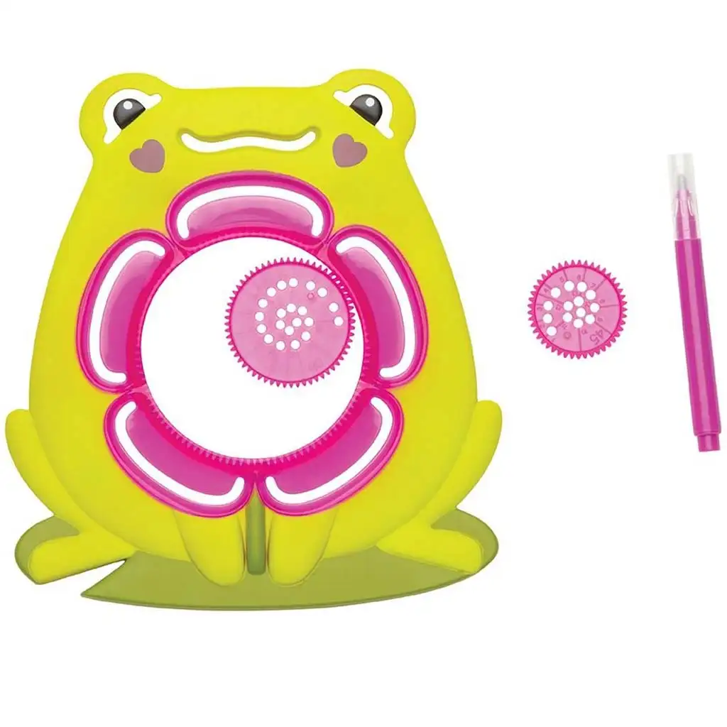 imagen de Spirograph: Set creativo de amigos de dibujo - Rana 3