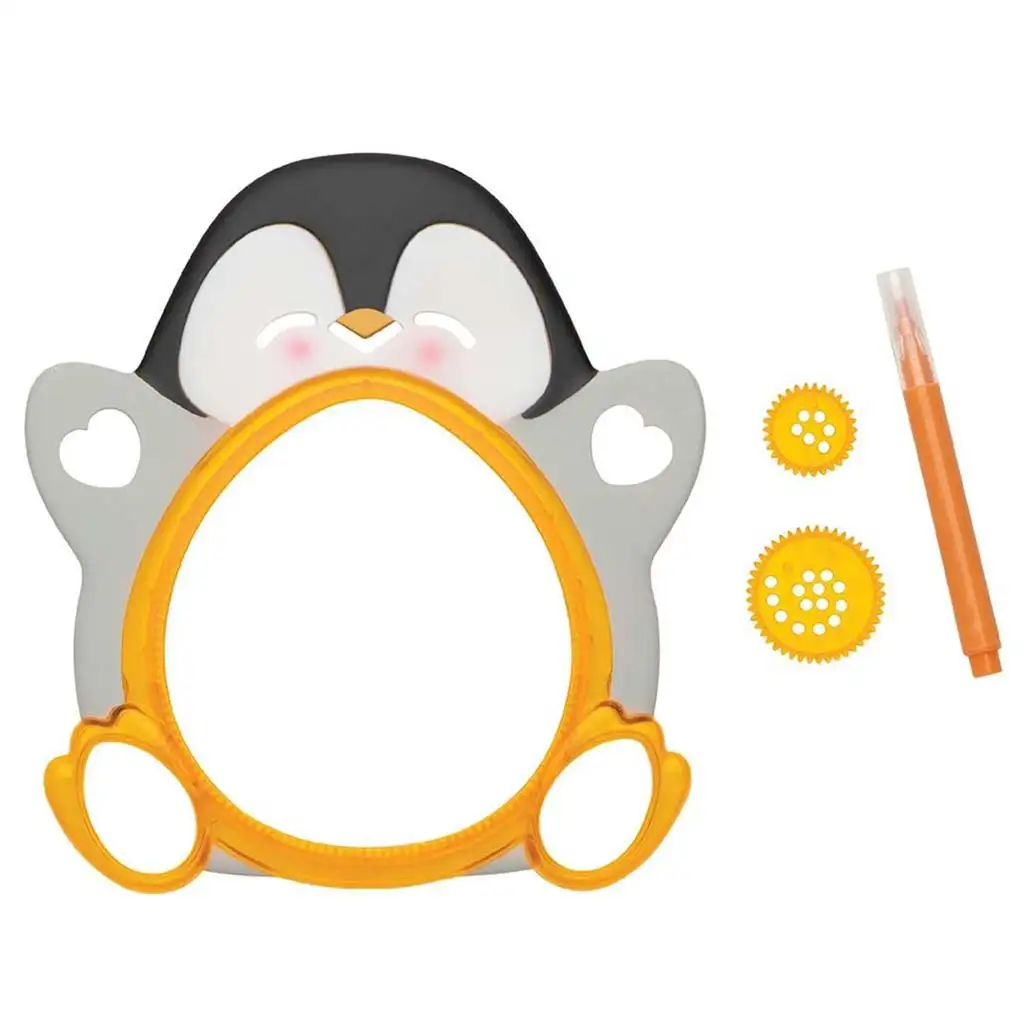 imagen de Spirograph: Set creativo de amigos dibujantes - Pingüino 2