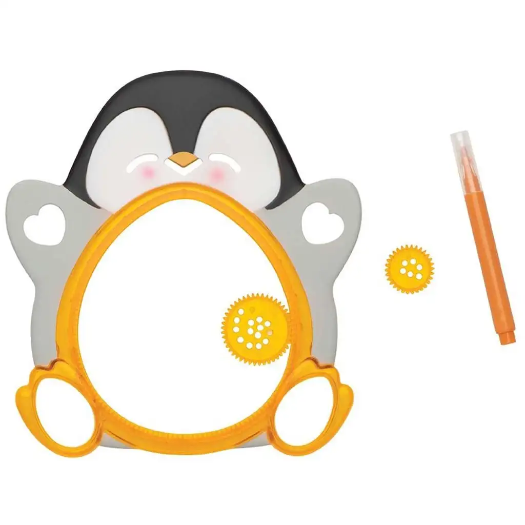 imagen de Spirograph: Set creativo de amigos dibujantes - Pingüino 3