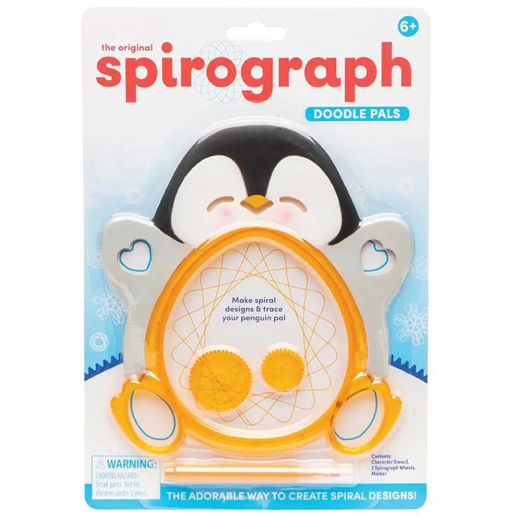 imagen de Spirograph: Set creativo de amigos dibujantes - Pingüino 1