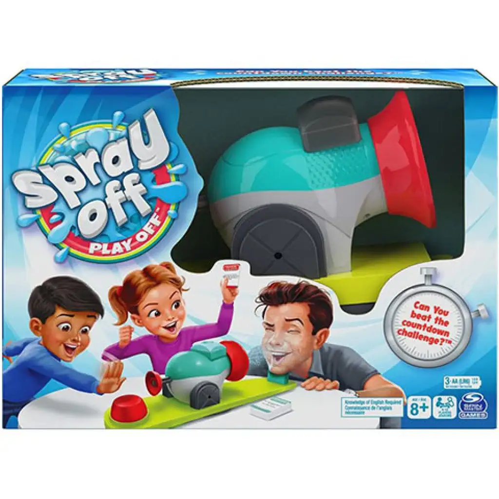 imagen de Spray off - Play off juego de mesa - Spin Master 1