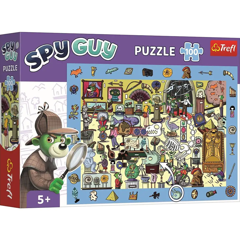 imagen de Spy Guy rompecabezas de 100 piezas Museo - Trefl 1
