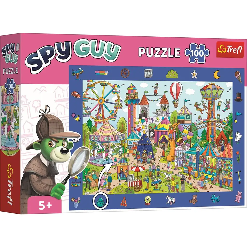 imagen de Spy Guy rompecabezas de 100 piezas Parque de Atracciones - Trefl 1
