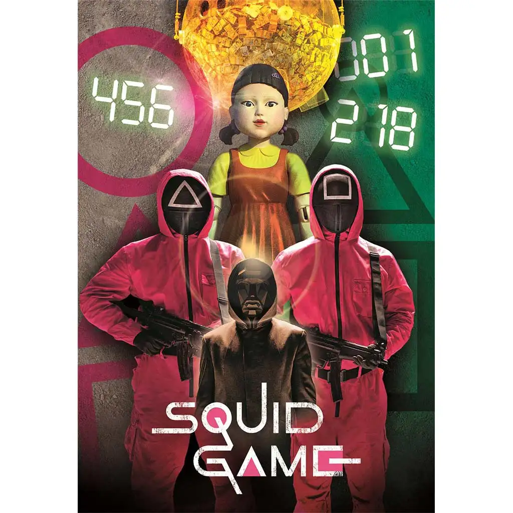 imagen de Squid Game: Gana tu vida puzzle de 1000 piezas 70x50cm - Clementoni 2