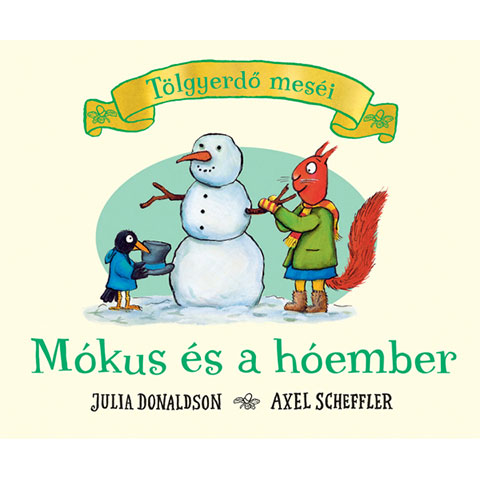 imagen de Squirrel y el muñeco de nieve cuento - Pagony 1