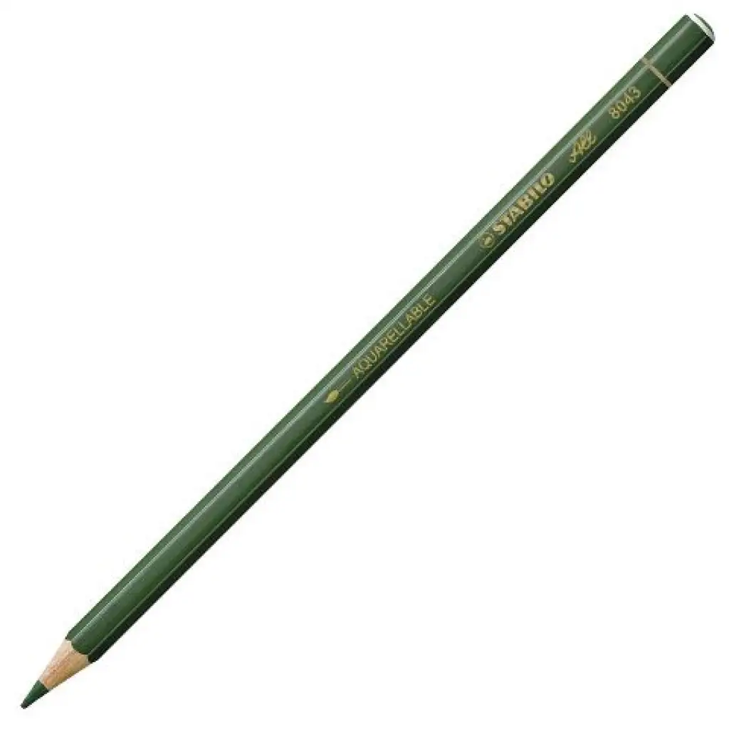 imagen de Stabilo: ALL lápiz hexagonal verde para escribir en cualquier superficie 1