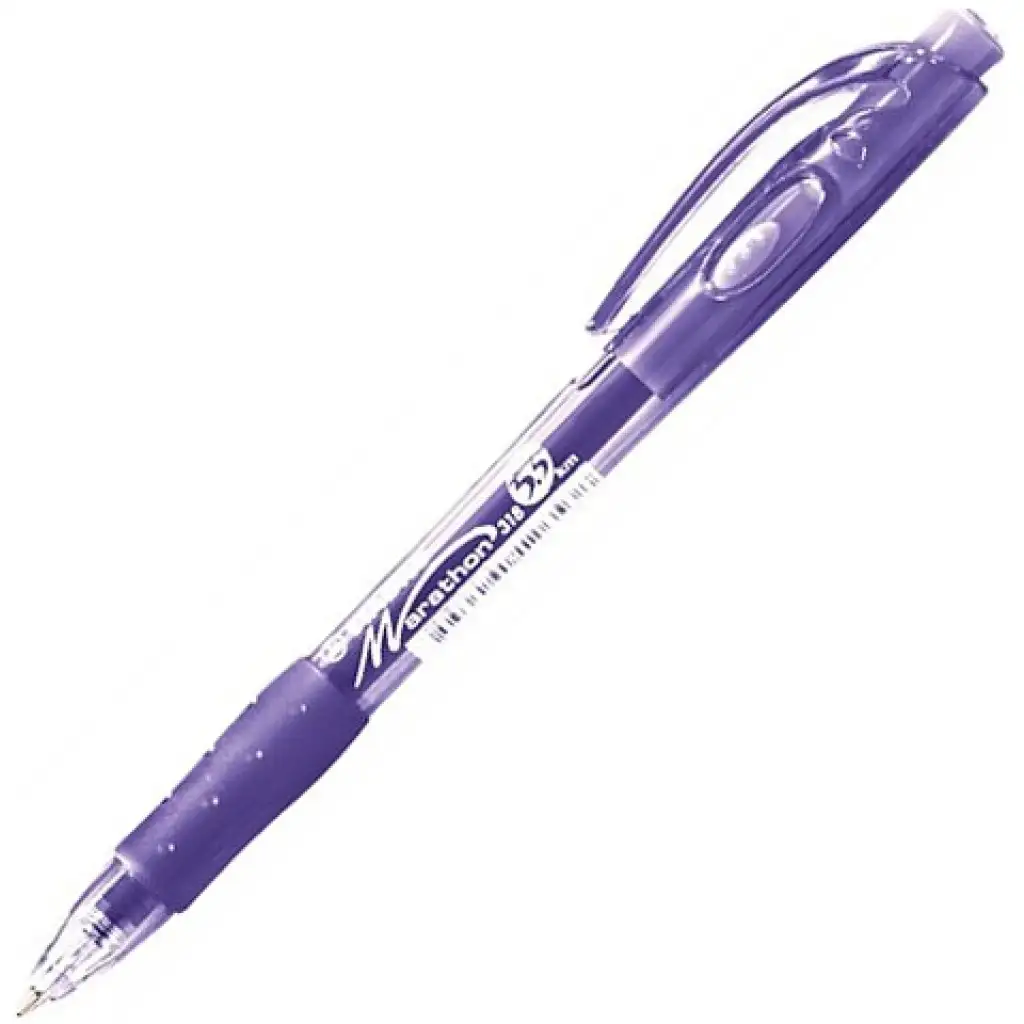 imagen de Stabilo: Bolígrafo Marathon 0,38mm morado 1