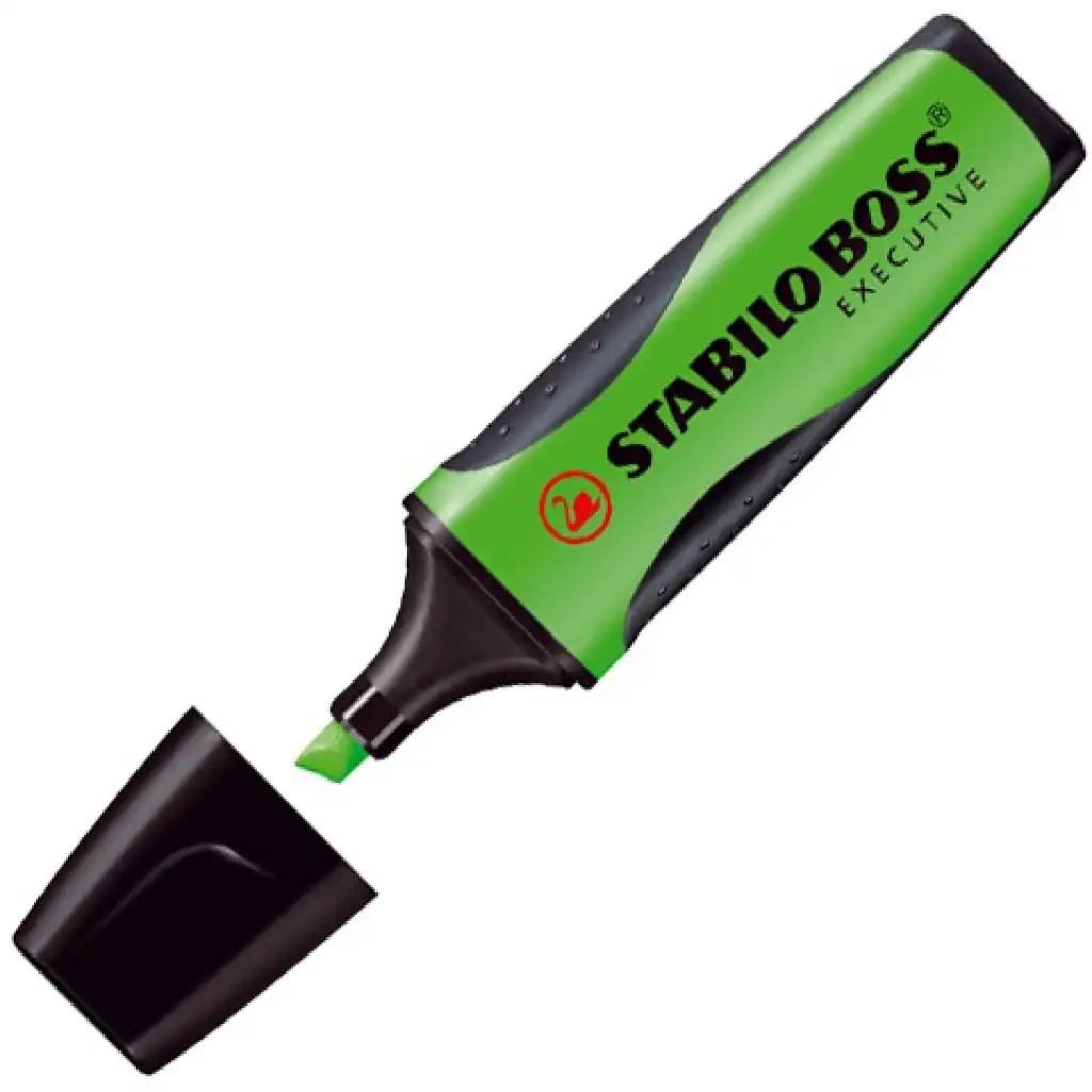 imagen de Stabilo: BOSS Executive resaltador en color verde 1