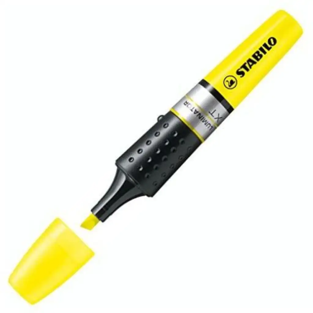 imagen de Stabilo: BOSS Luminator resaltador de texto en color amarillo de 2-5mm 2