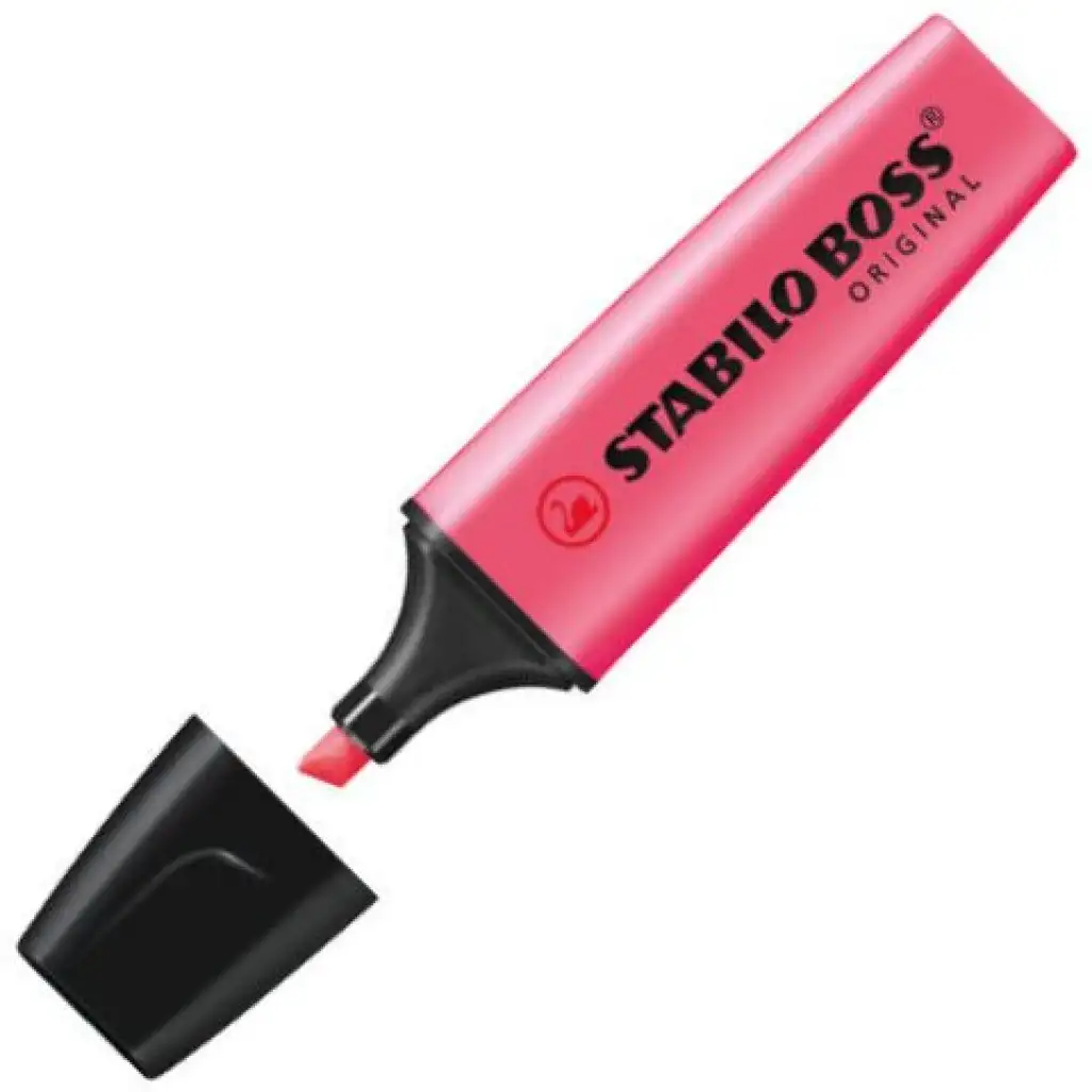 imagen de Stabilo: BOSS Original resaltador rosa de 2-5mm 2