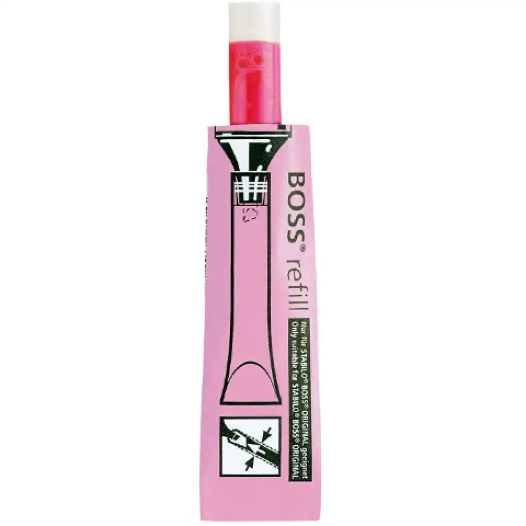 imagen de Stabilo: BOSS recarga marcador textil rosa 1