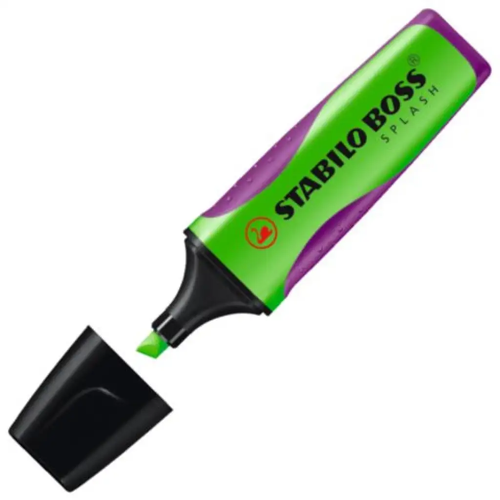 imagen de Stabilo: BOSS SPLASH resaltador de texto de 2-5mm en color verde 2