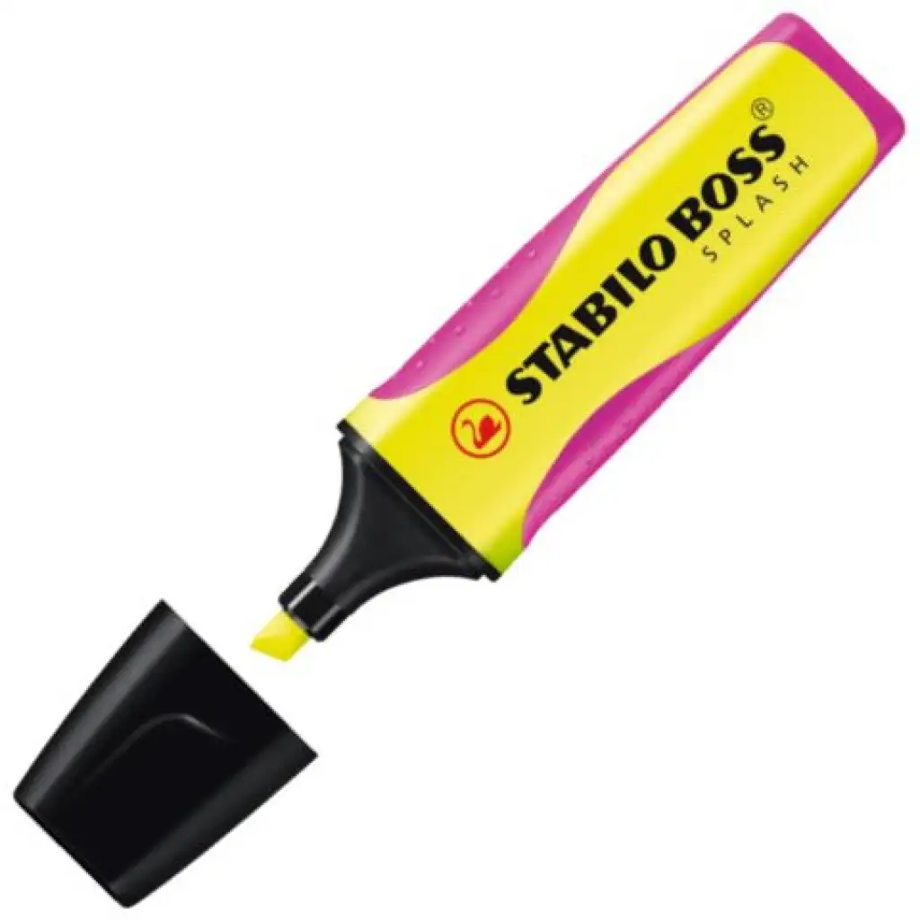 imagen de Stabilo: BOSS SPLASH resaltador de texto en color amarillo de 2-5 mm 2