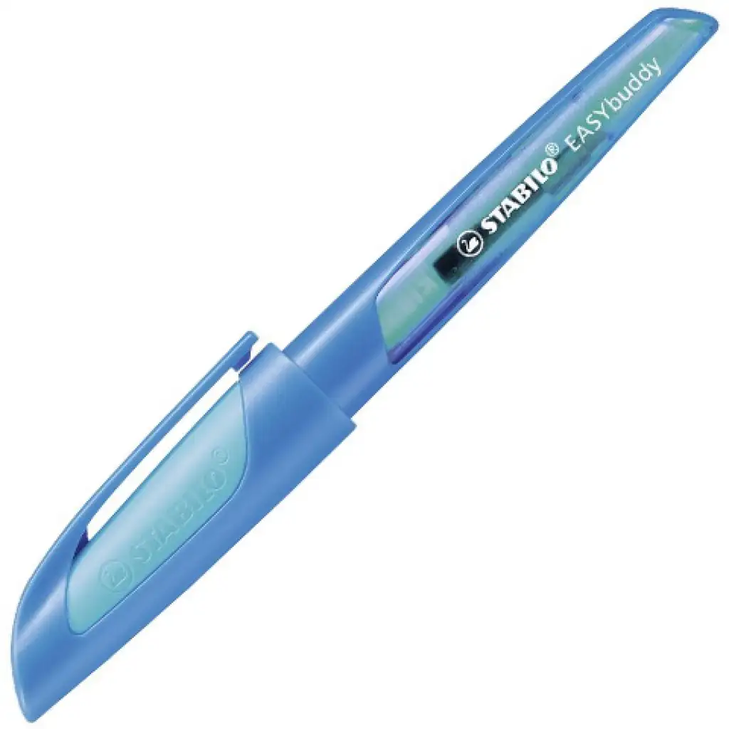 imagen de Stabilo: EASYbuddy pluma fuente en color azul claro y oscuro 1