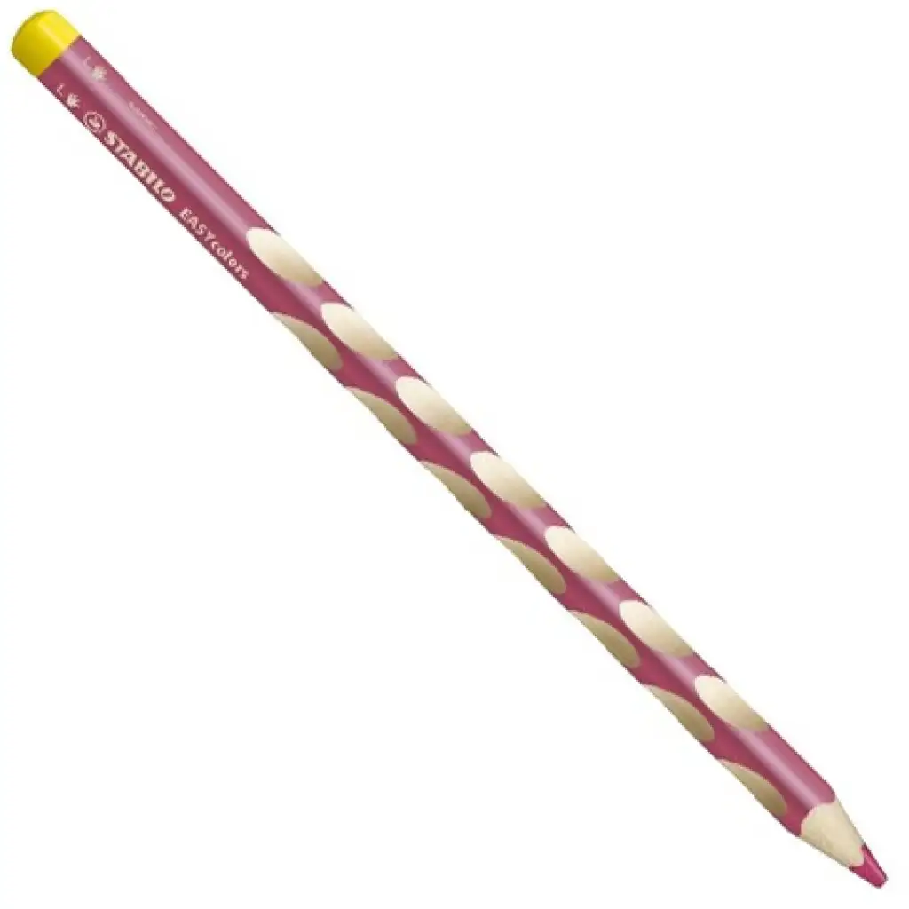 imagen de Stabilo: EASYcolors L lápiz de colores triangular rosa 1