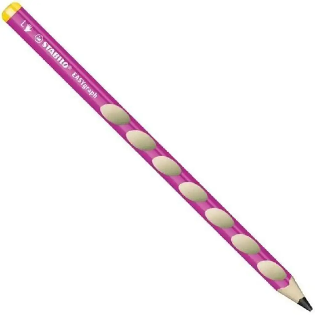 imagen de Stabilo: EASYgraph L lápiz de grafito triangular B rosa 1