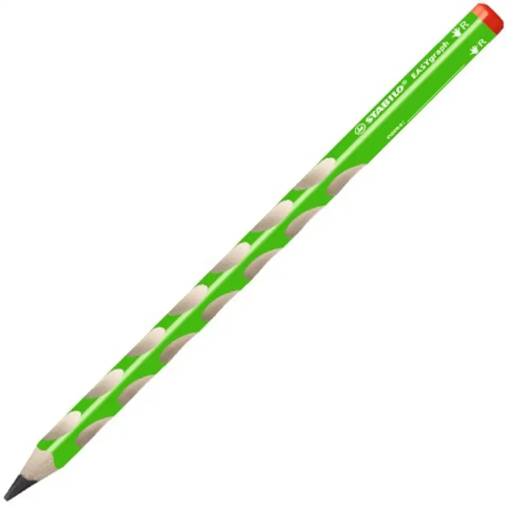imagen de Stabilo: EASYgraph R lápiz de grafito triangular B verde 1