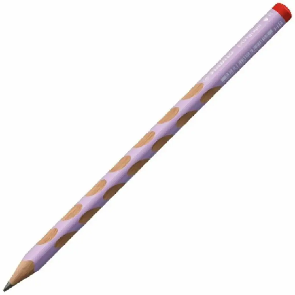 imagen de Stabilo: EASYgraph R lápiz de grafito triangular HB color lila pastel 1