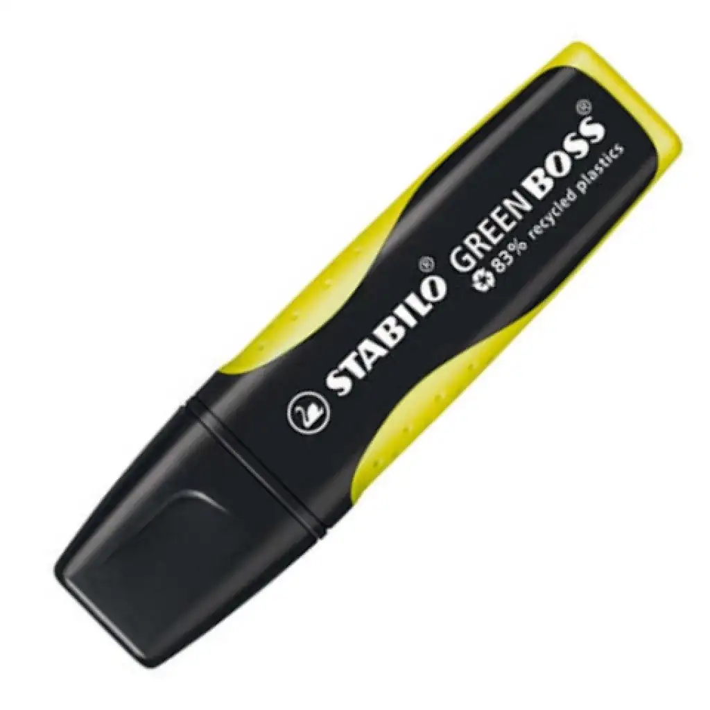 imagen de Stabilo: GREEN BOSS marcador amarillo 1-5mm 1