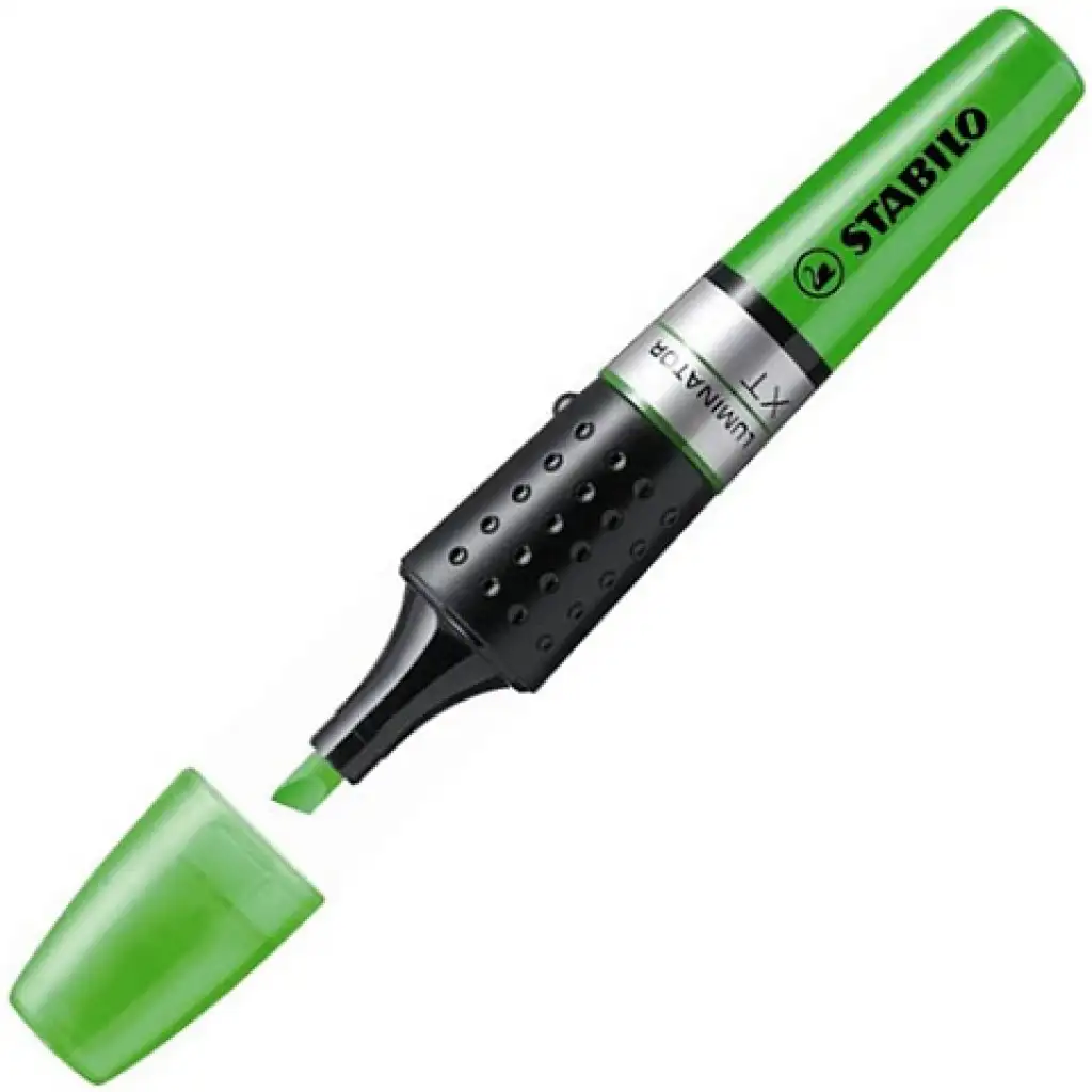 imagen de Stabilo: Luminator marcador textil verde 1