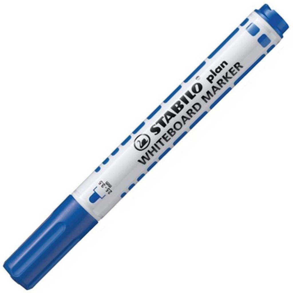 imagen de Stabilo: Marcador de pizarra blanca en color azul 1
