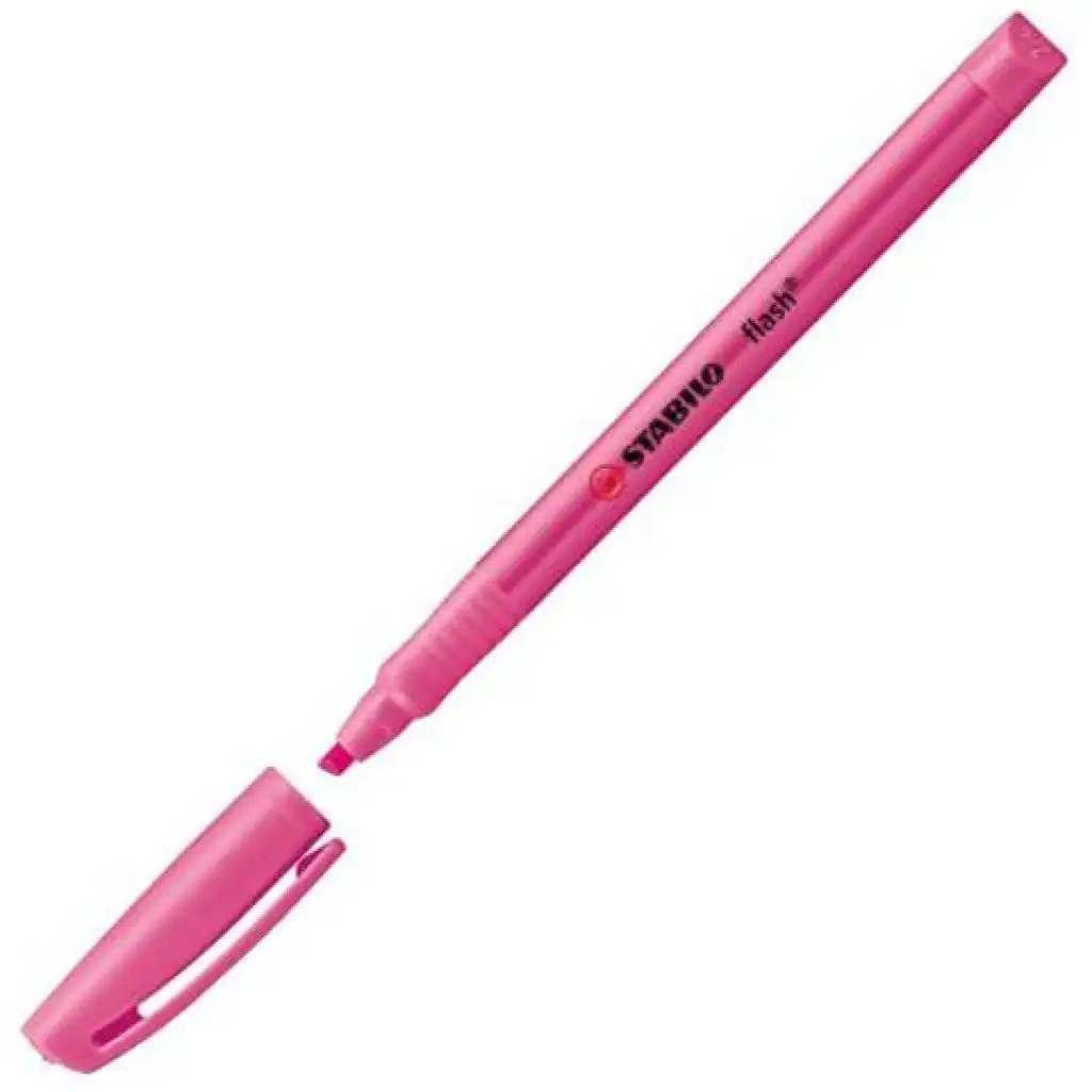 imagen de Stabilo: Marcador de texto Flash rosa 1