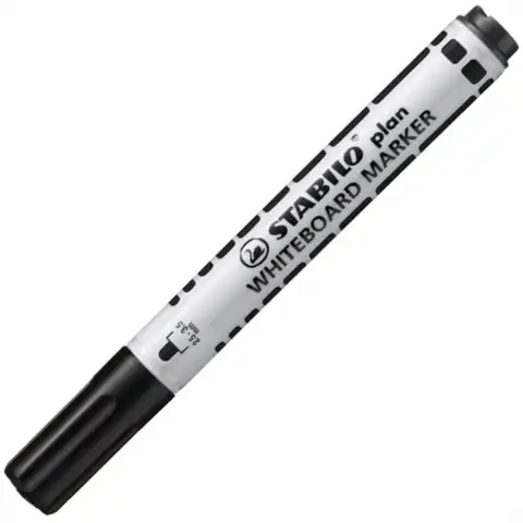 imagen de Stabilo: Marcador Plan WhiteBoard de pizarra en color negro 1
