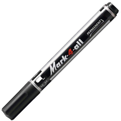 imagen de Stabilo: Mark-4-All marcador de punta de bola en color negro 1