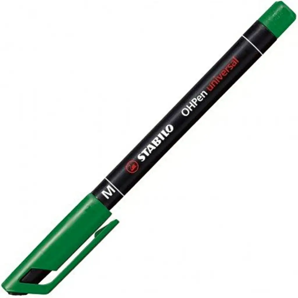imagen de Stabilo OHPen universal M marcador de alcohol verde 1mm 1