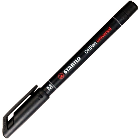 imagen de Stabilo OHPen universal M rotulador de alcohol negro 1mm 1