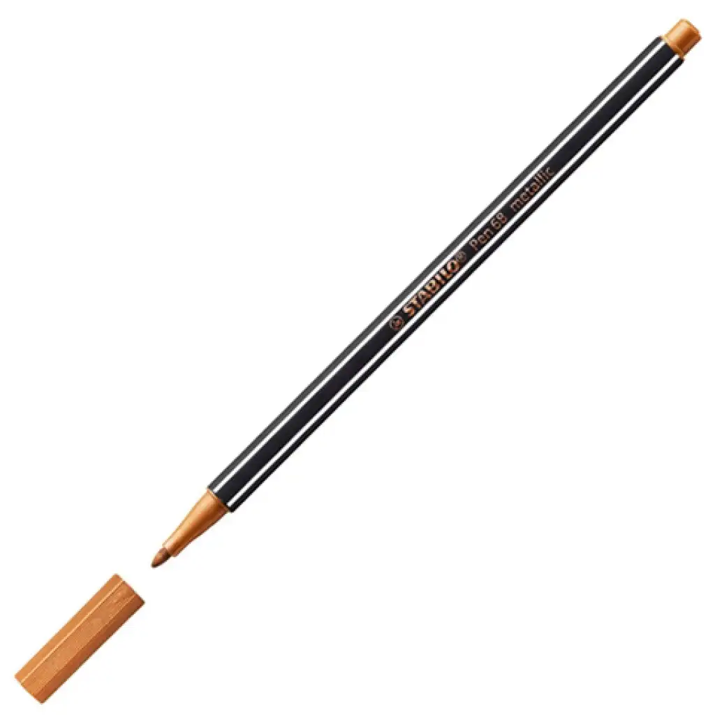 imagen de Stabilo: Pen 68 1,4mm rotulador metálico color cobre 1