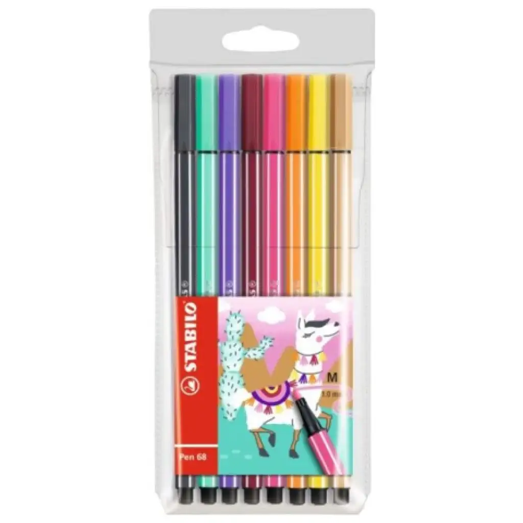 imagen de Stabilo: Pen 68 llama 8 unidades set de rotuladores de colores 1