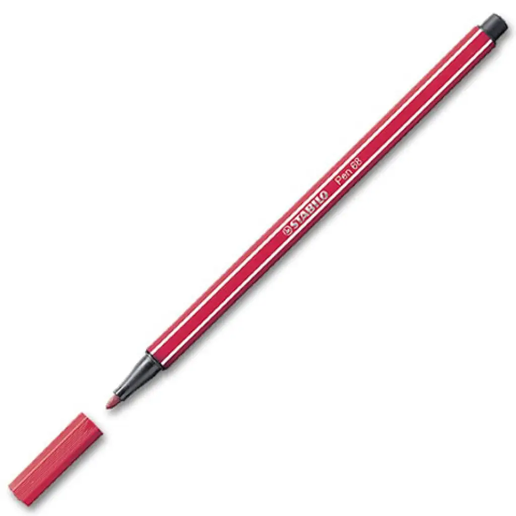 imagen de Stabilo: Pen 68 rojo oscuro rotulador 1