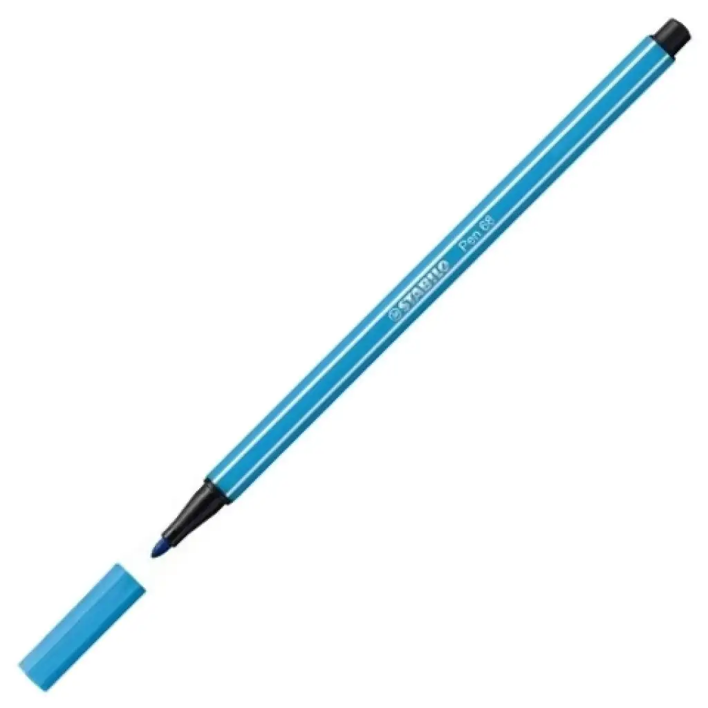 imagen de Stabilo: Pen 68 rotulador fluo azul 1mm 2