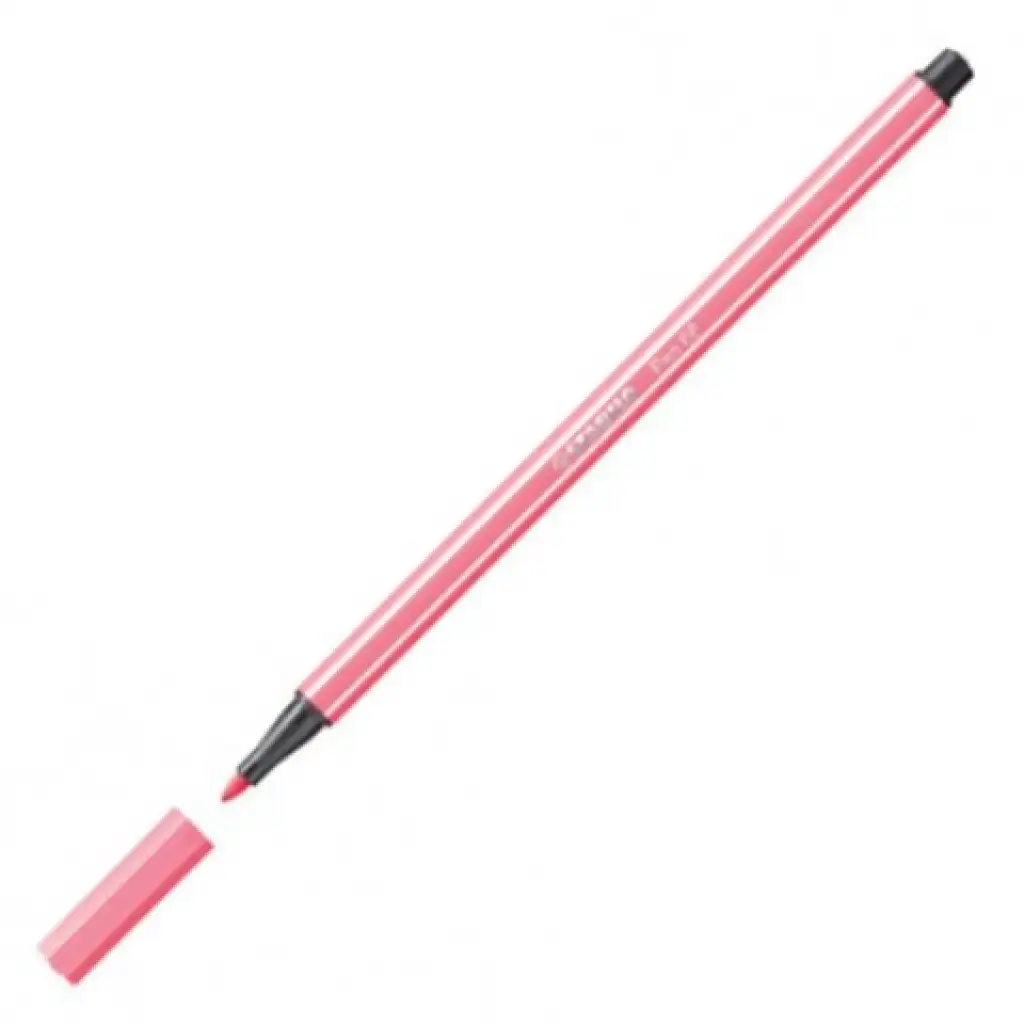 imagen de Stabilo: Pen 68 rotulador pincel en color rosa de 1mm 2