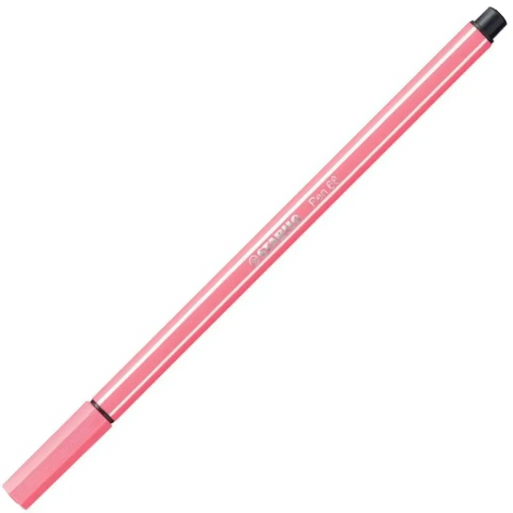 imagen de Stabilo: Pen 68 rotulador pincel en color rosa de 1mm 1