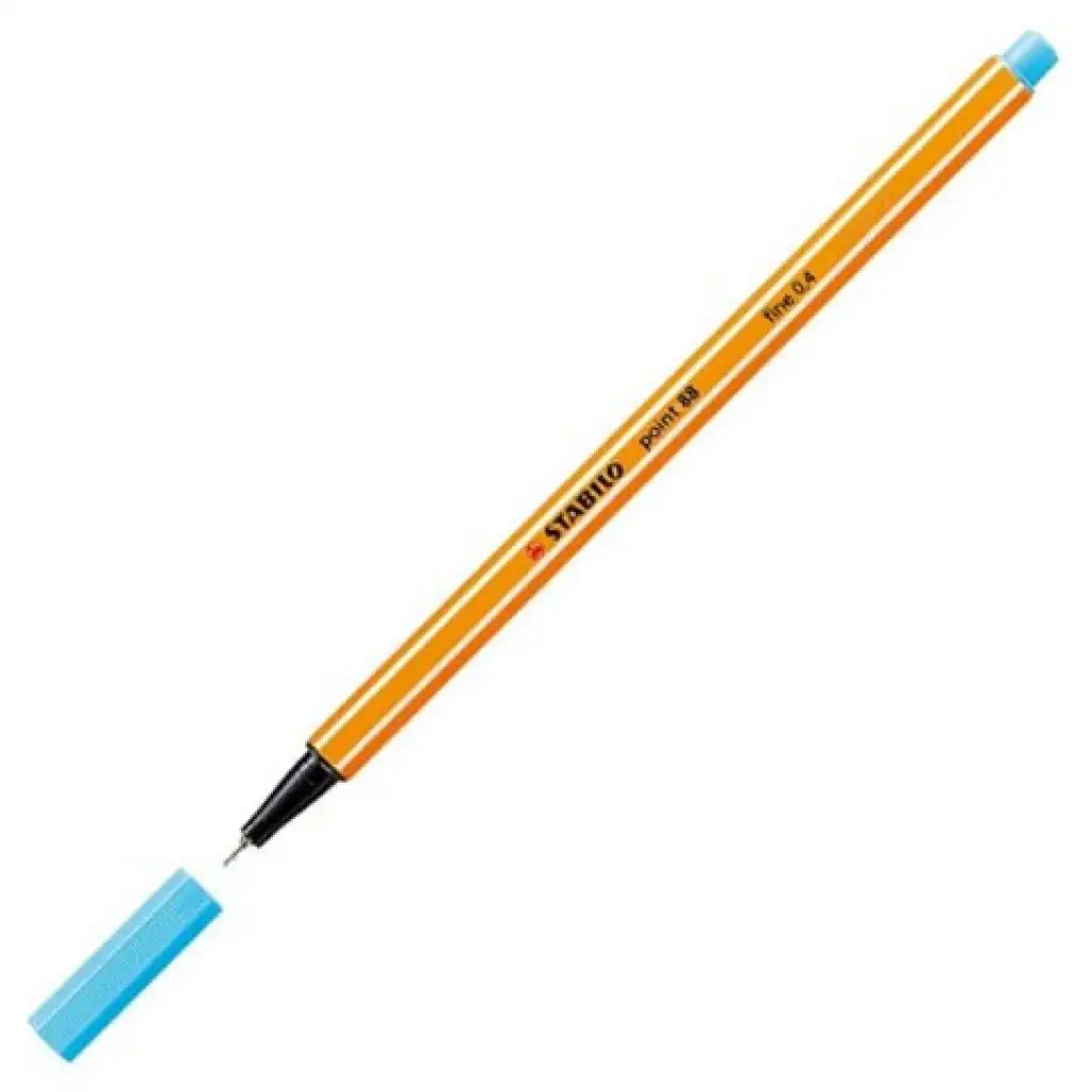imagen de Stabilo: Point 88 azul cian rotulador 0,4mm 1