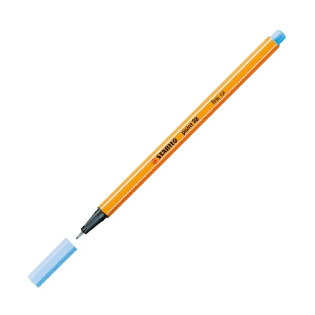 imagen de Stabilo: Point 88 rotulador de punta fina de 0,4 mm en color azul hielo 2